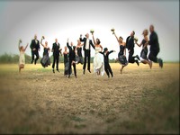 Bridal Party Jump